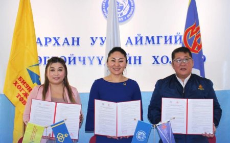 Европын холбооны санхүүжилттэй шинэ төсөл Дархан-Уул аймагт эхэллээ.